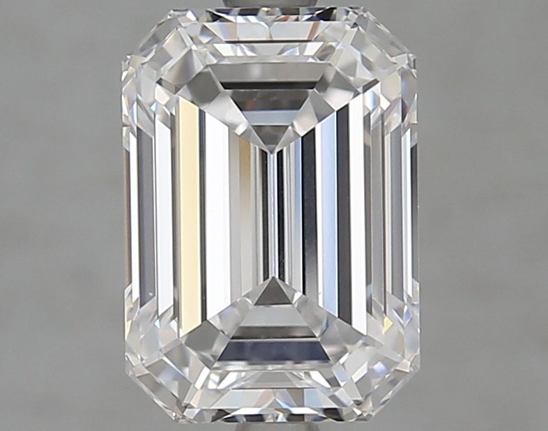 Diamant Émeraude 3.02 ct - Couleur D - Pureté VVS1