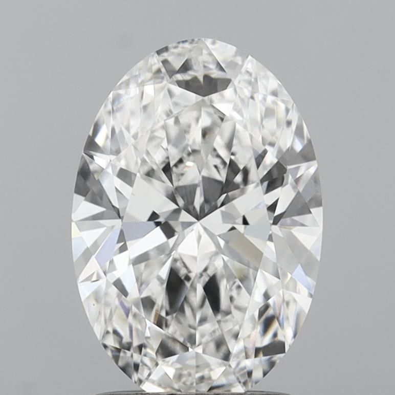 1.57 ct. oval Lab Grown Diamond front image
