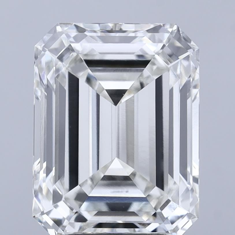 2.73 ct. emerald Lab Grown Diamond front image
