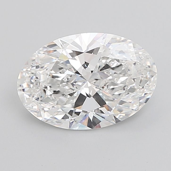 6.10 ct. oval Lab Grown Diamond front image