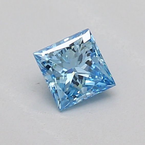 0.19 CT Fancy Vivid Blue PRINCESS