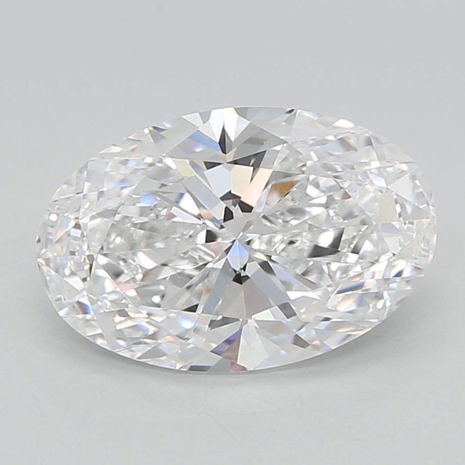 3.01 ct. oval Lab Grown Diamond front image