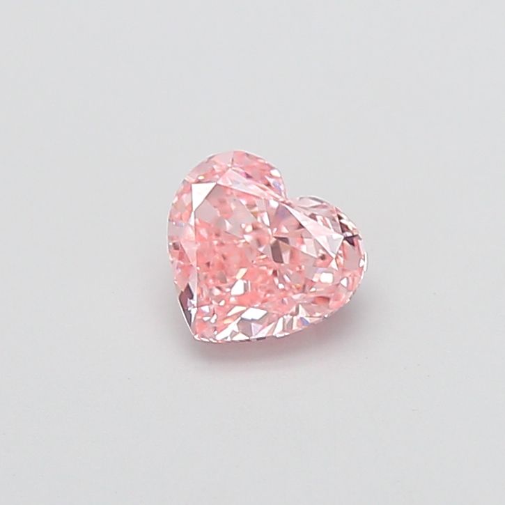 1.0 CT Fancy Vivid Pink HEART