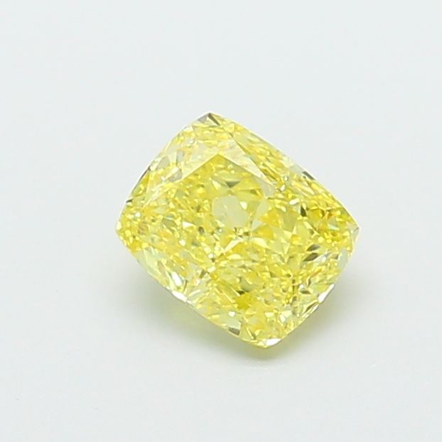 1.1 CT Fancy Intense Yellow CUSHION MODIFIED