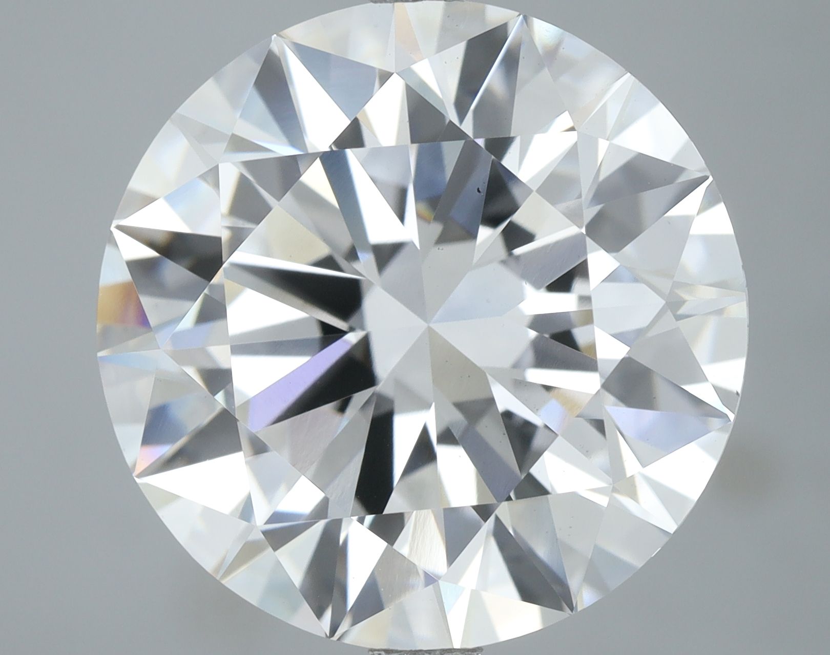 8.03 ct. round Lab Grown Diamond front image