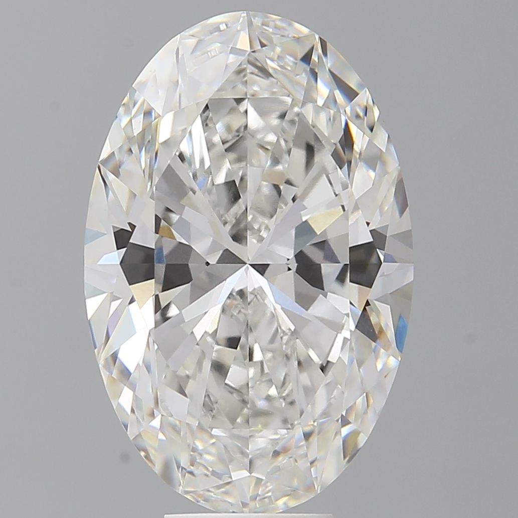 9.06 ct. oval Lab Grown Diamond front image