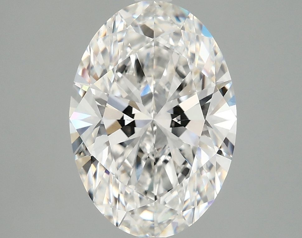 3.02 ct. oval Lab Grown Diamond front image