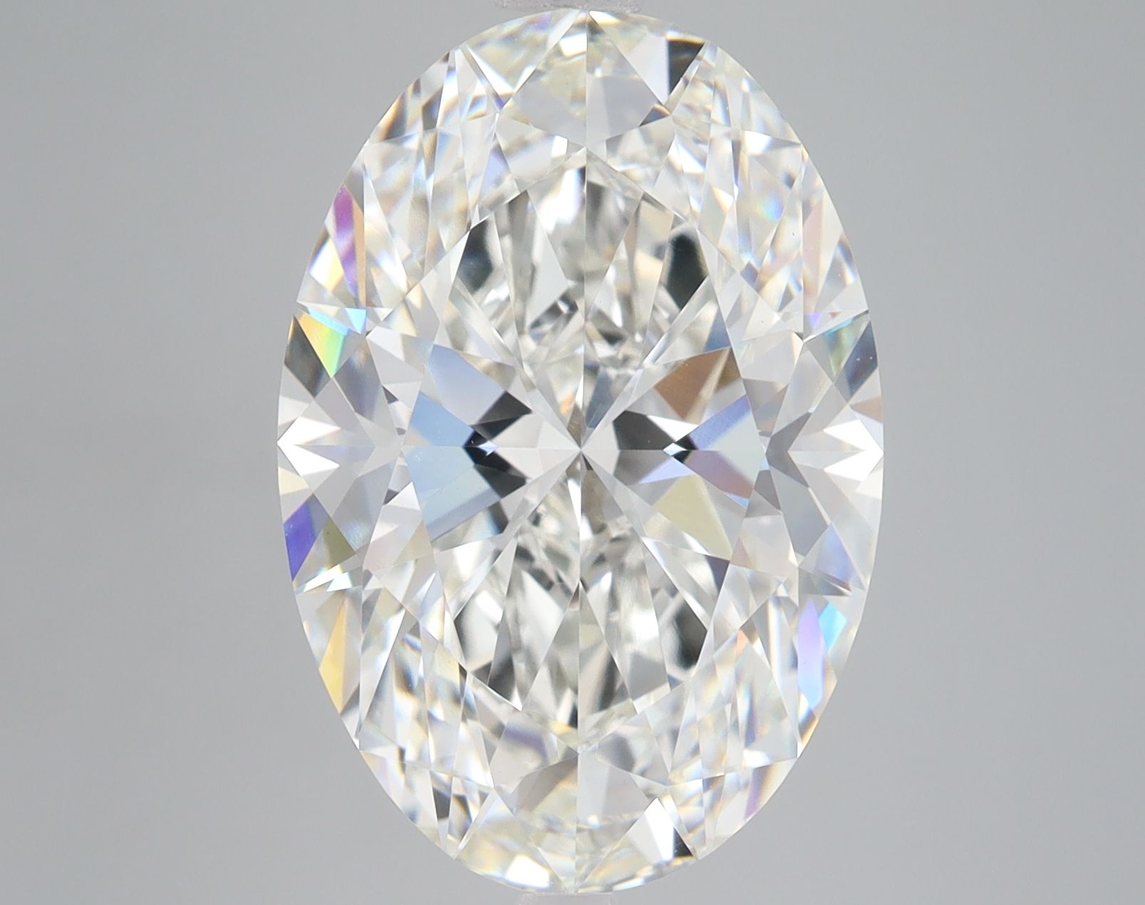 9.37 ct. oval Lab Grown Diamond front image