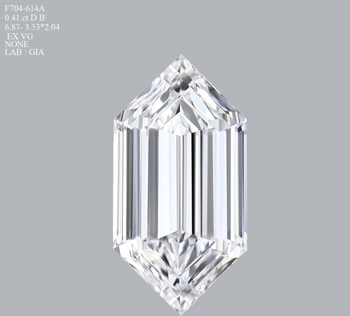 0.41 ct Hexagonal Diamond