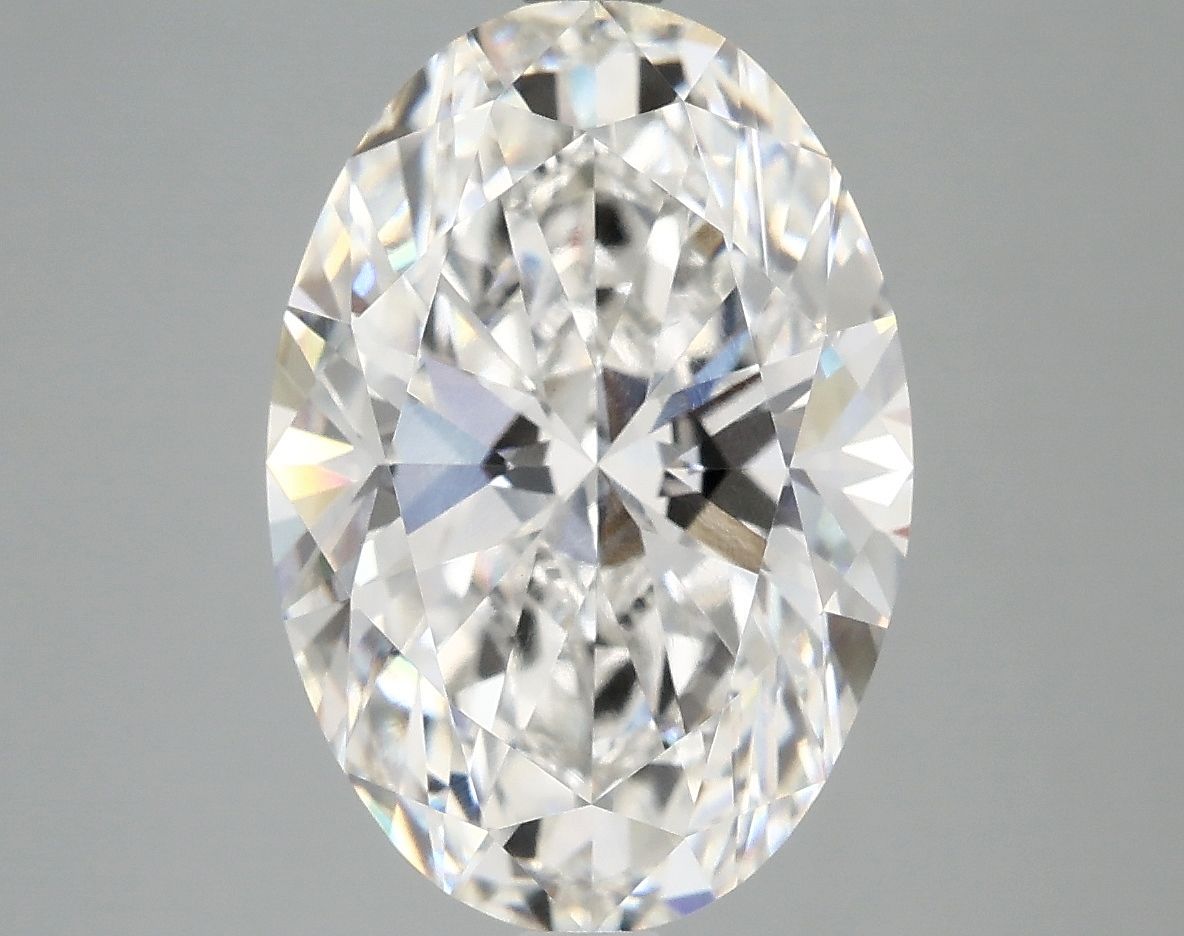 5.02 ct. oval Lab Grown Diamond front image