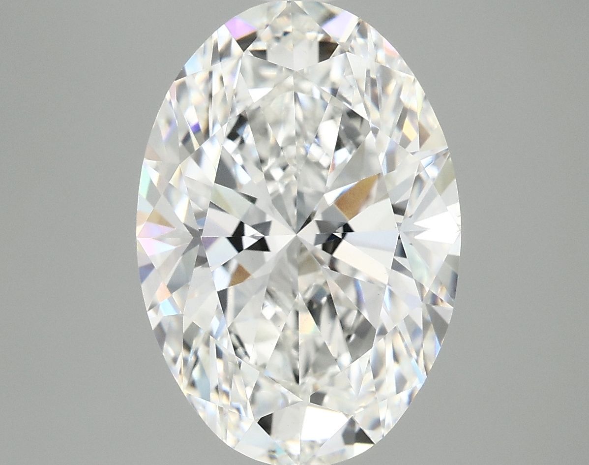 5.05 ct. oval Lab Grown Diamond front image