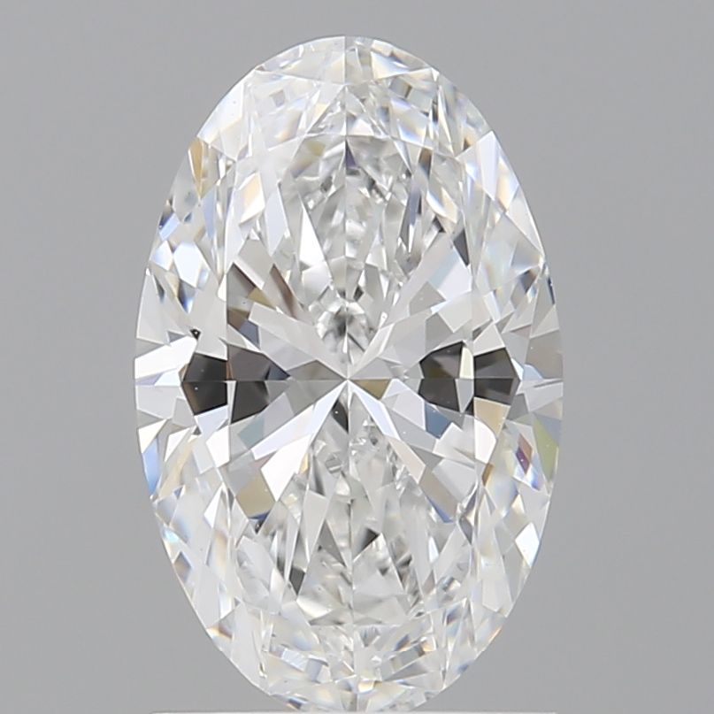 1.58 ct. oval Lab Grown Diamond front image