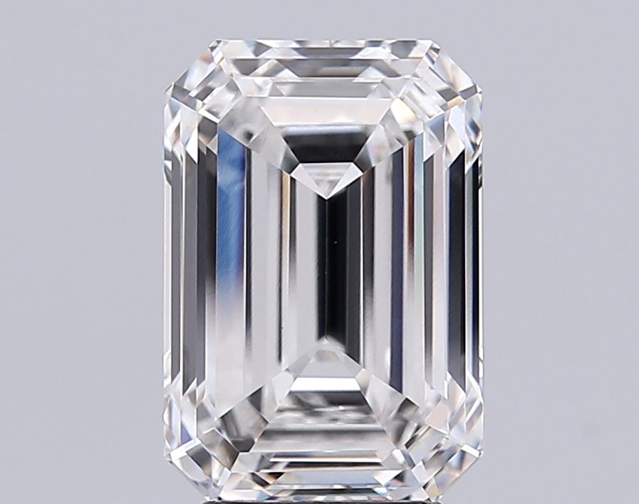 6.08 ct. emerald Lab Grown Diamond front image