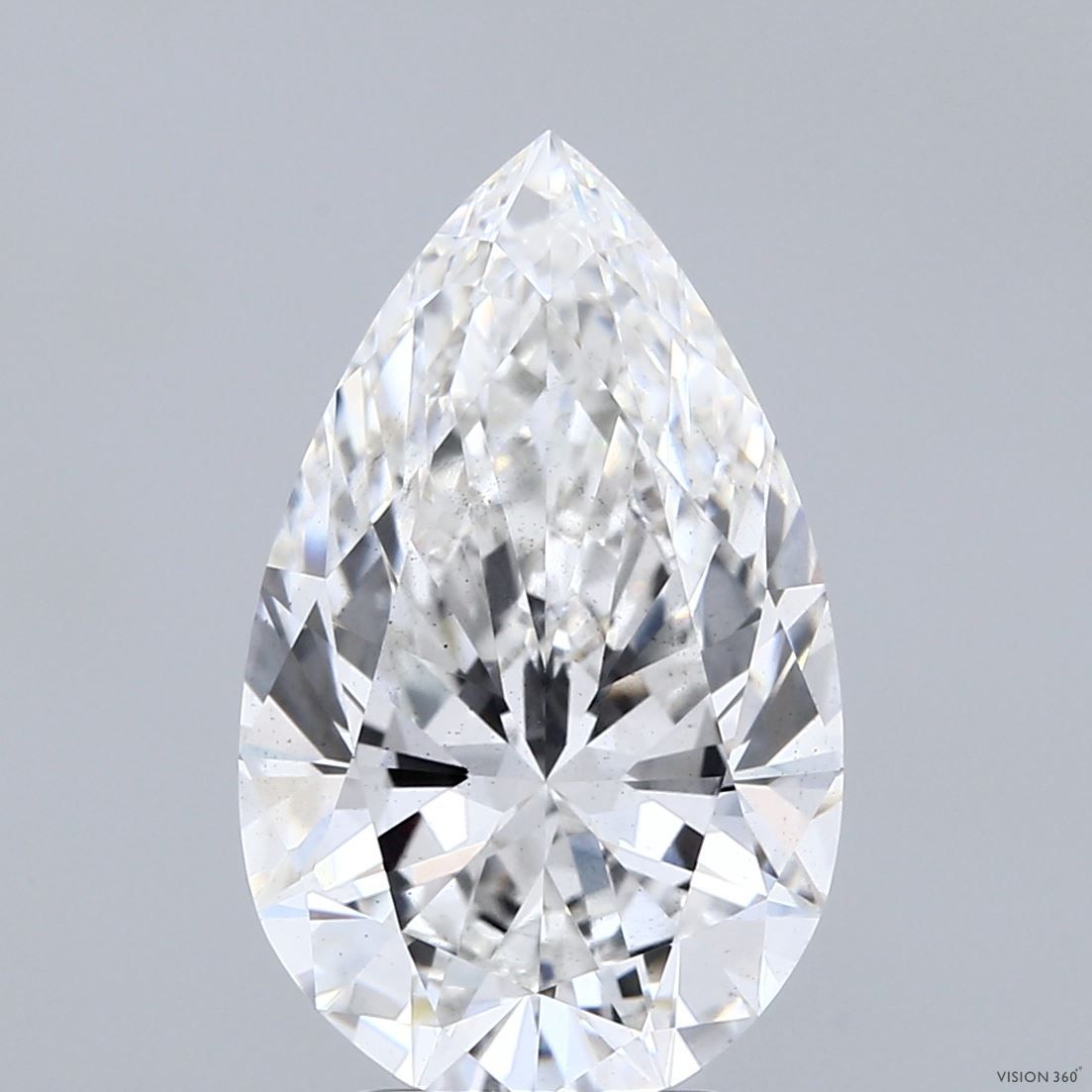 5.06 ct. pear Lab Grown Diamond front image