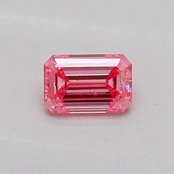 0.15 CT Fancy Vivid Pink EMERALD