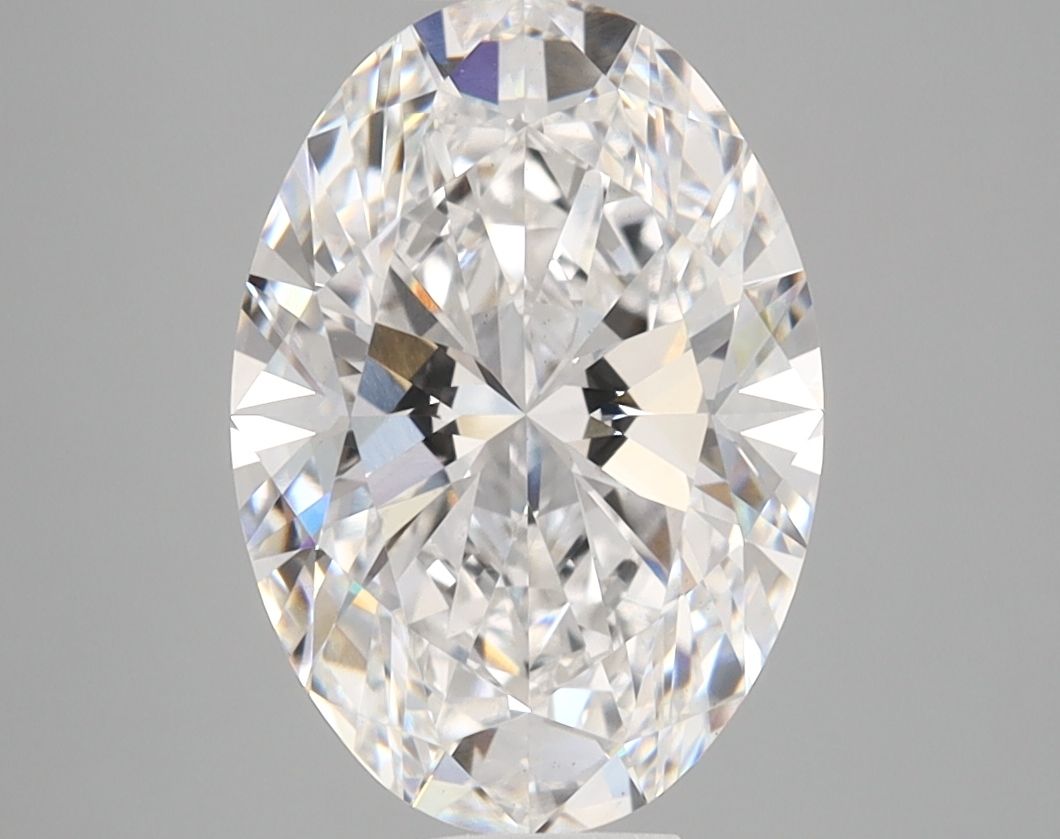 3.04 ct. oval Lab Grown Diamond front image