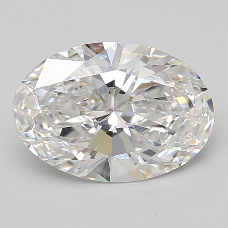 3.01 ct. oval Lab Grown Diamond front image