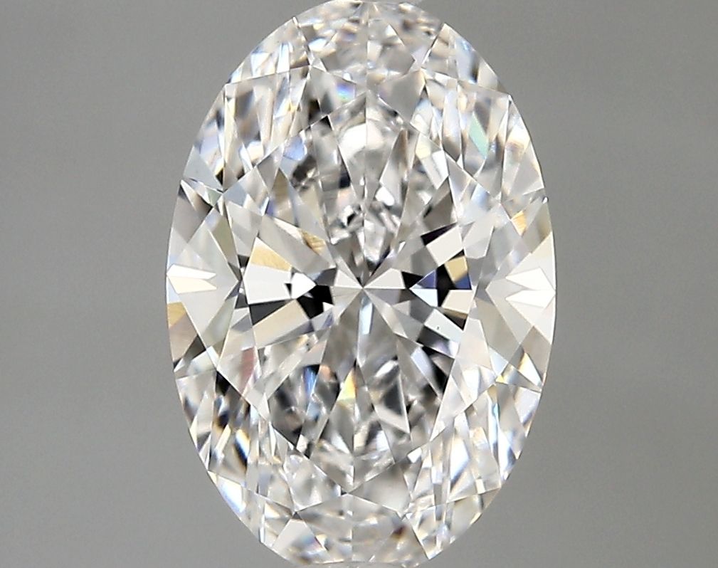 2.88 ct. oval Lab Grown Diamond front image