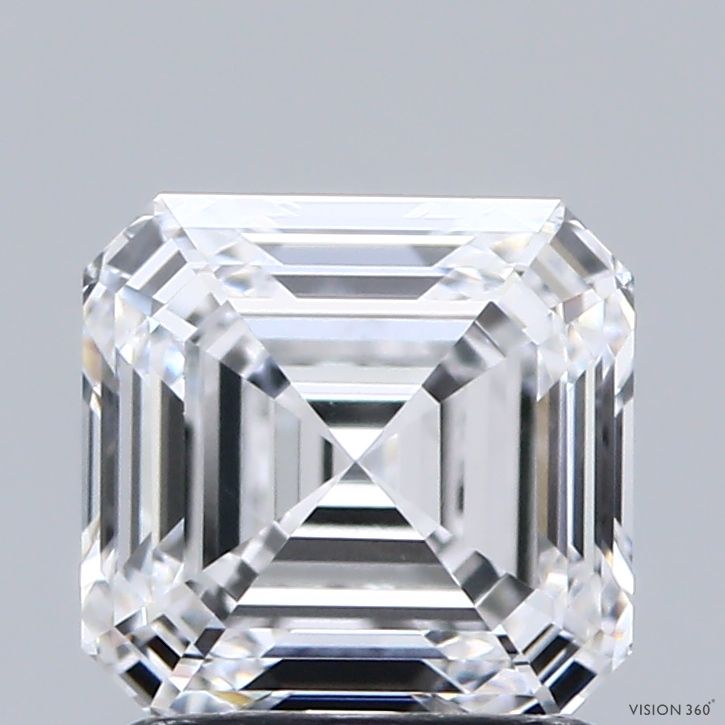 1.55 ct lab-grown Square emerald Diamond