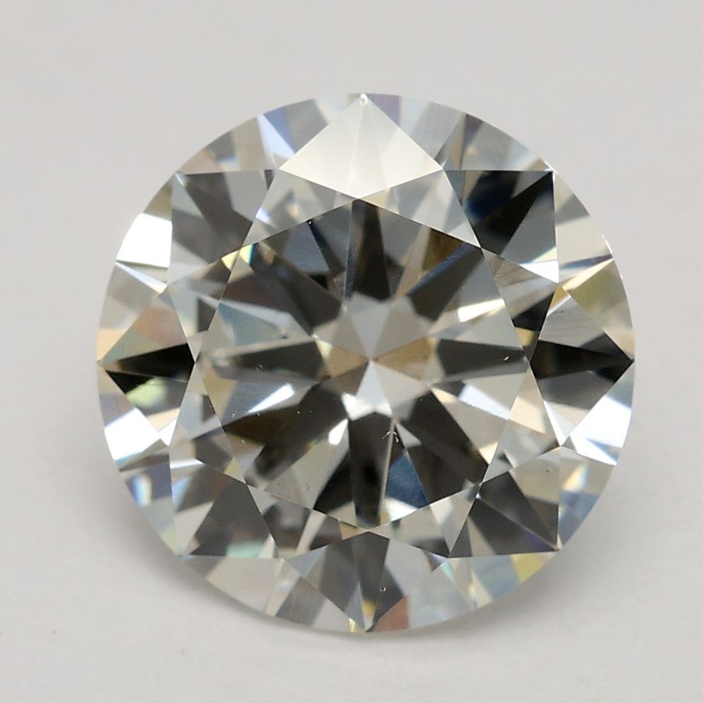 2.70 ct. round Lab Grown Diamond front image