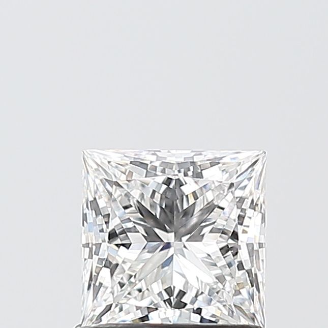 1.01 ct lab-grown Princess Diamond