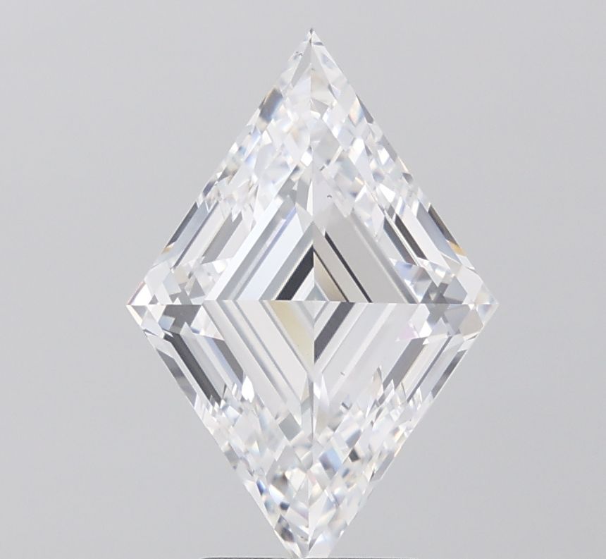 4.09 ct lab-grown Lozenge Diamond