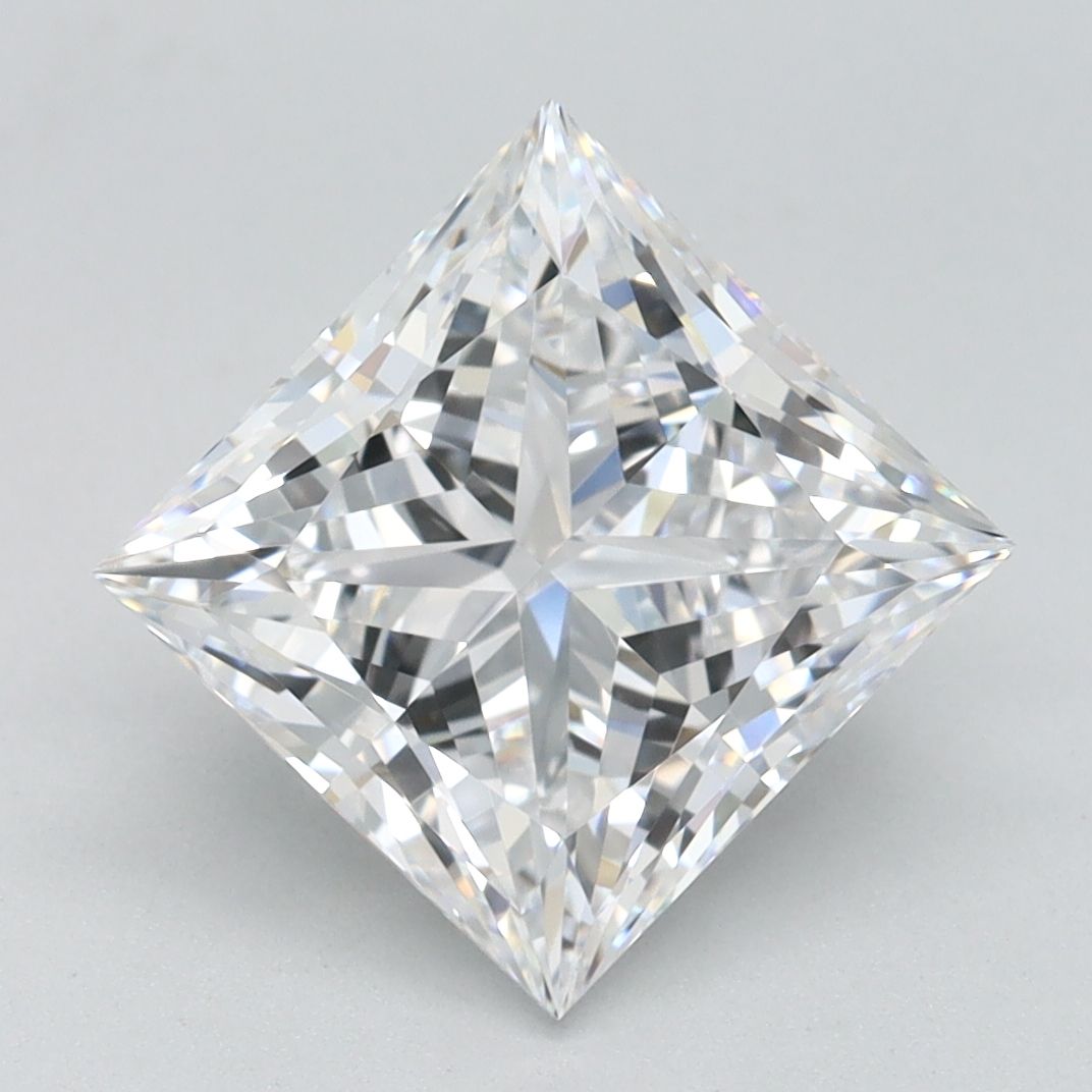 2.67 ct. princess Lab Grown Diamond front image