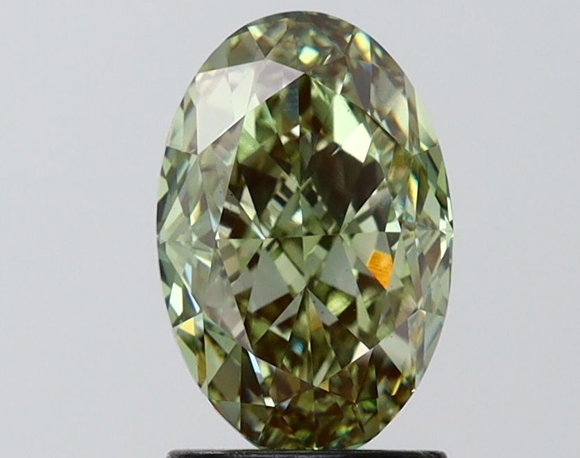 2.01 ct. oval Lab Grown Diamond front image