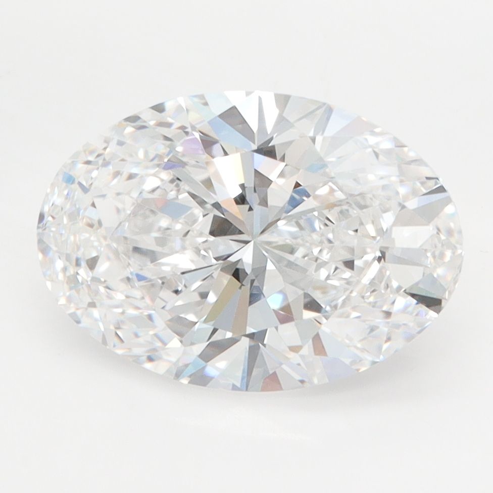 3.08 ct. oval Lab Grown Diamond front image