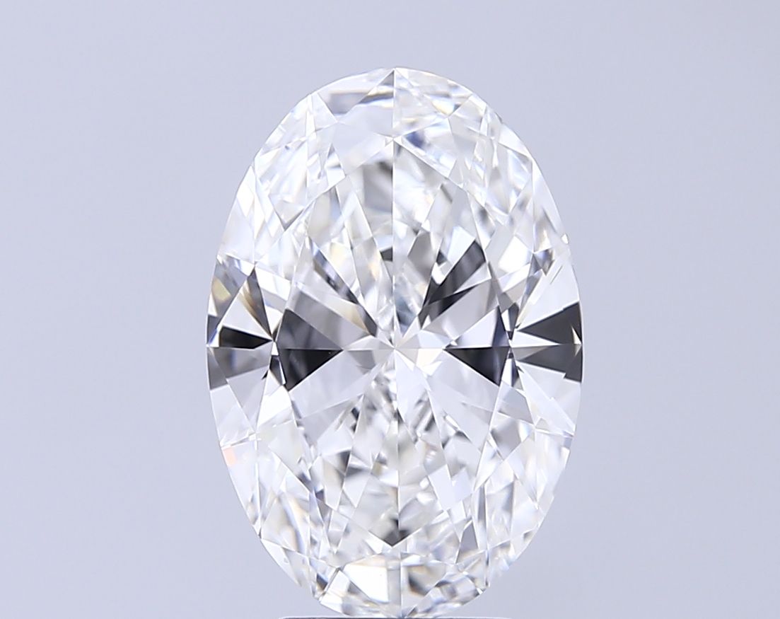 4.53 ct. oval Lab Grown Diamond front image