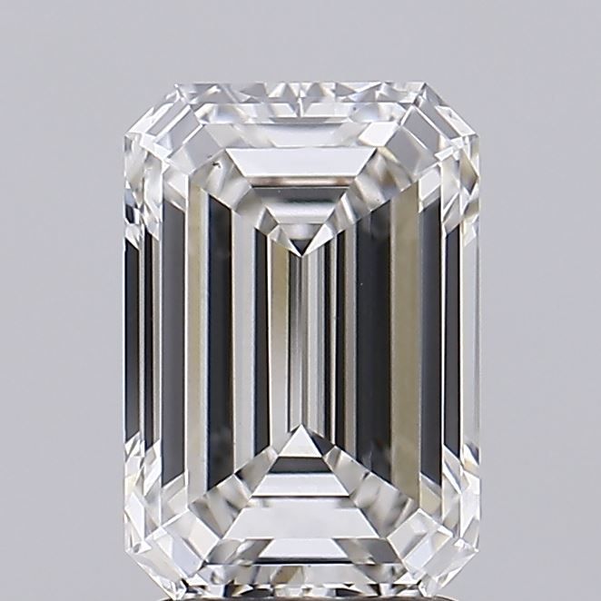 2.60 ct. emerald Lab Grown Diamond front image