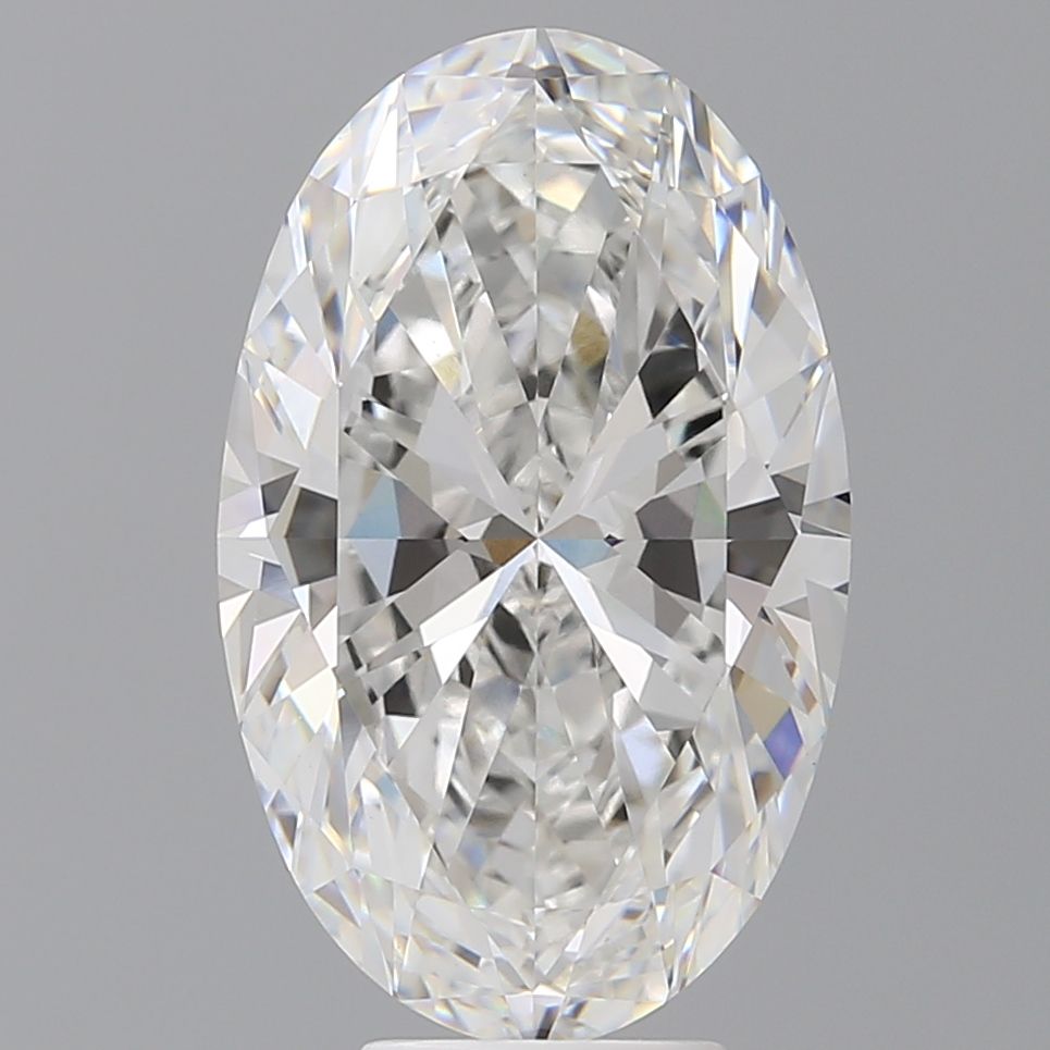 7.08 ct. oval Lab Grown Diamond front image