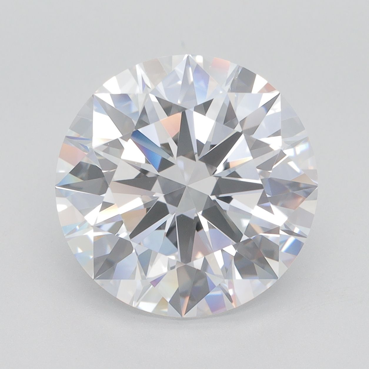 6.03 ct. round Lab Grown Diamond front image