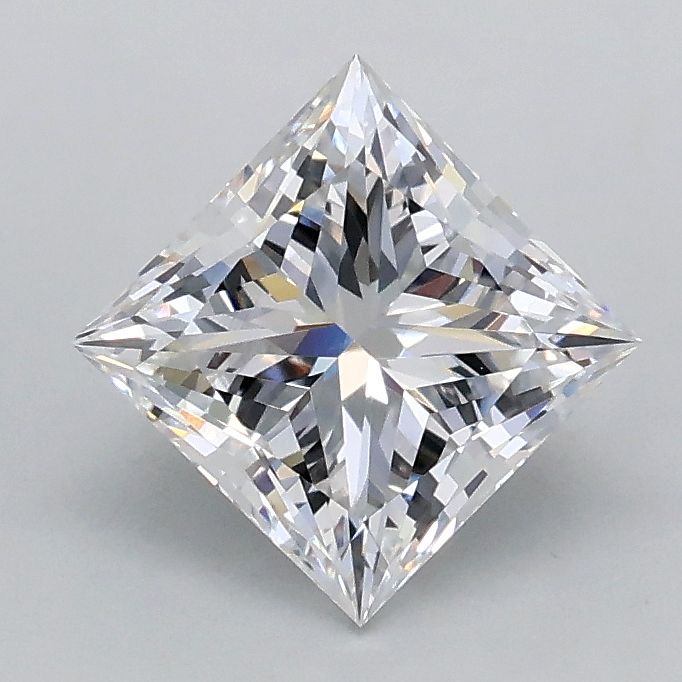 0.96 ct. princess Lab Grown Diamond front image