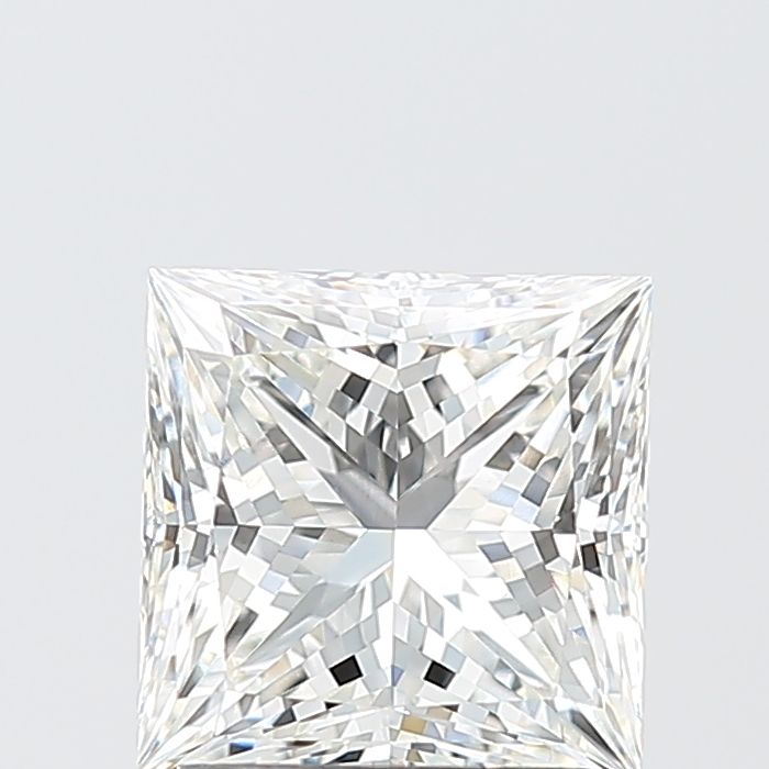 2.09 ct Princess diamond