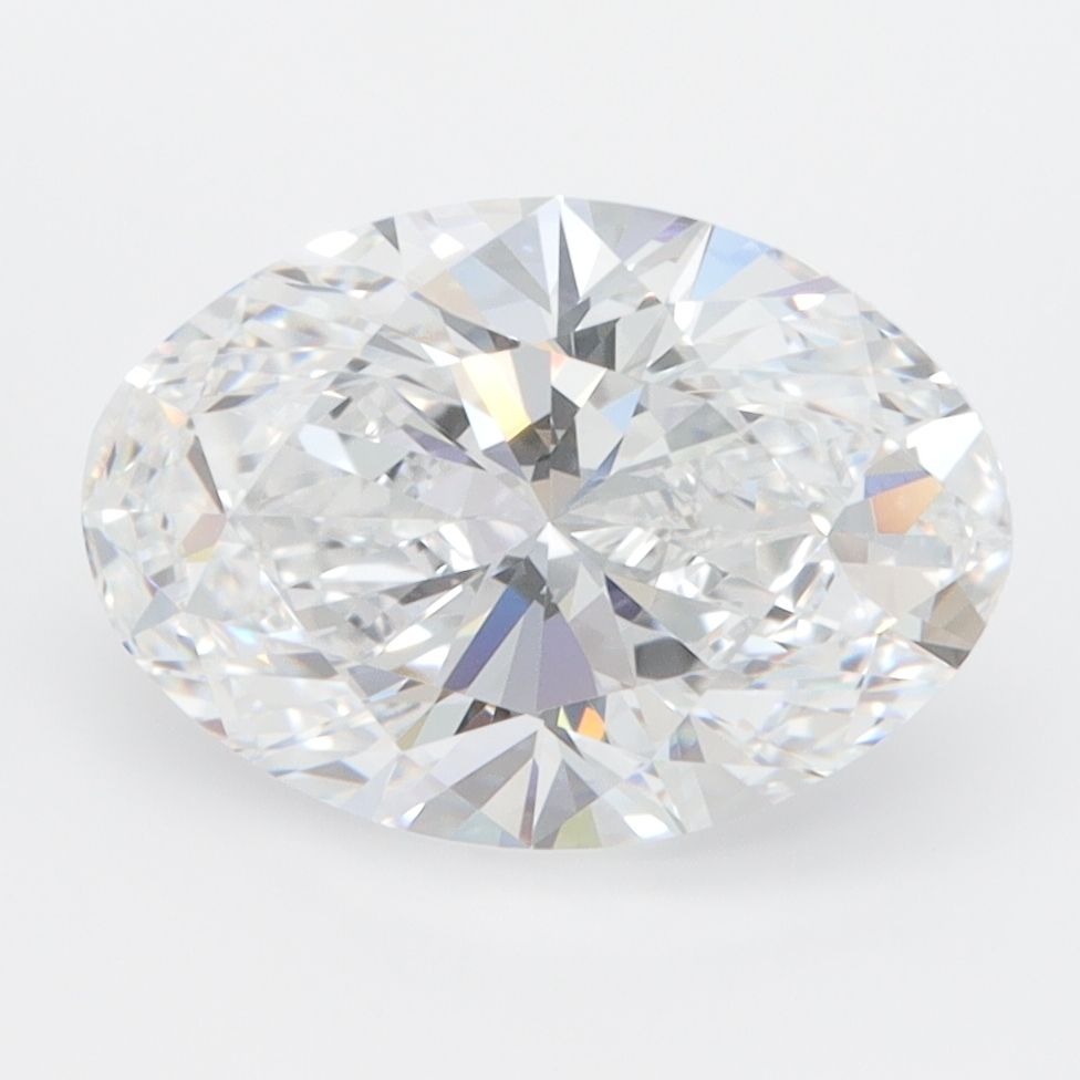 3.01 ct. oval Lab Grown Diamond front image