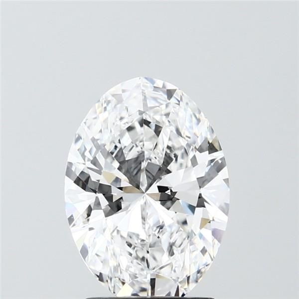 2.08 ct. oval Lab Grown Diamond front image