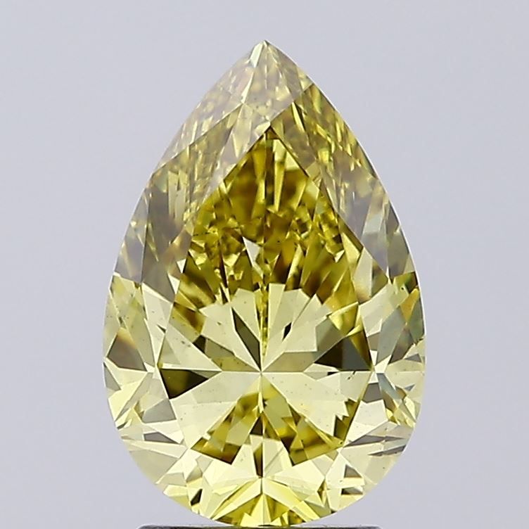 3.02 ct. pear Lab Grown Diamond front image