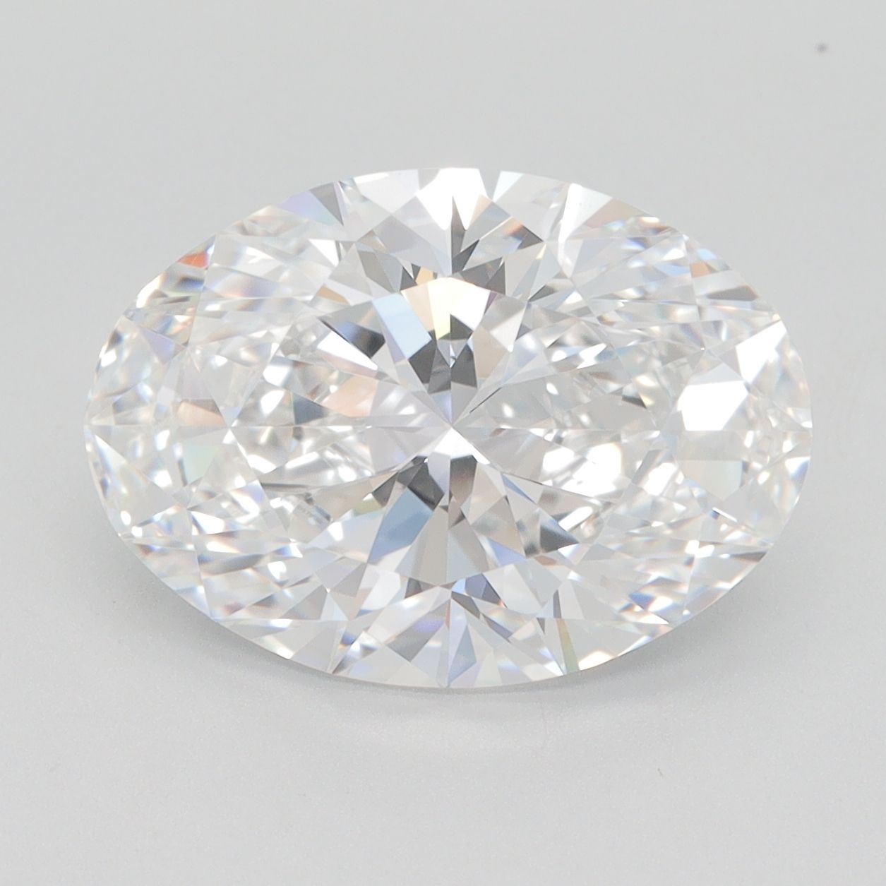 5.02 ct. oval Lab Grown Diamond front image