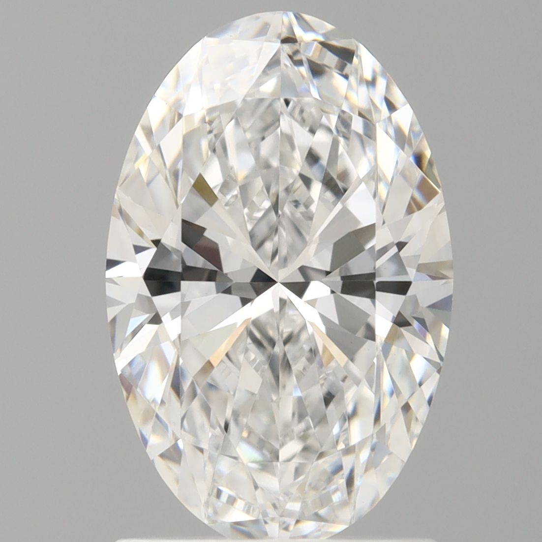 1.58 ct. oval Lab Grown Diamond front image