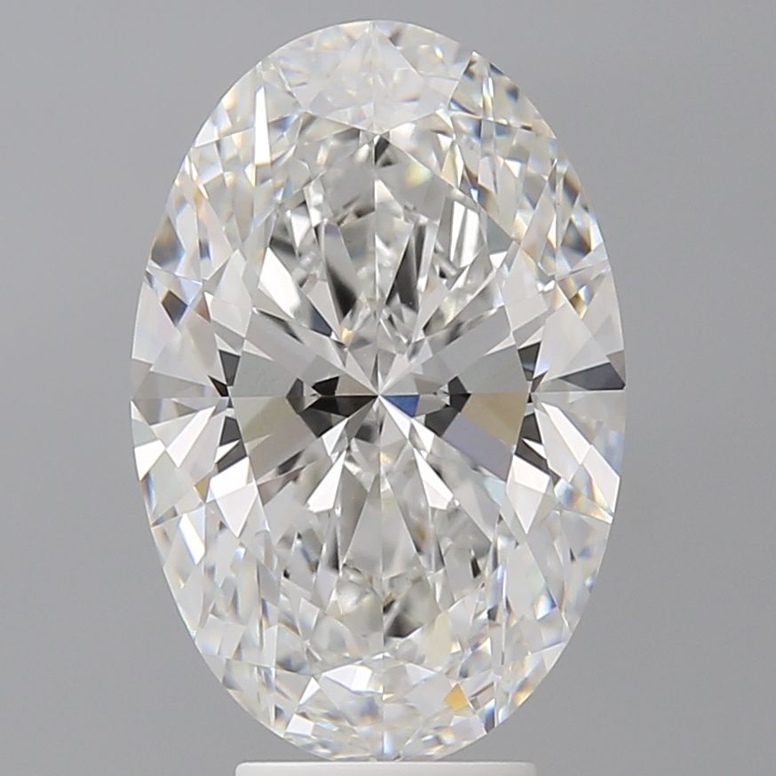 5.53 ct. oval Lab Grown Diamond front image