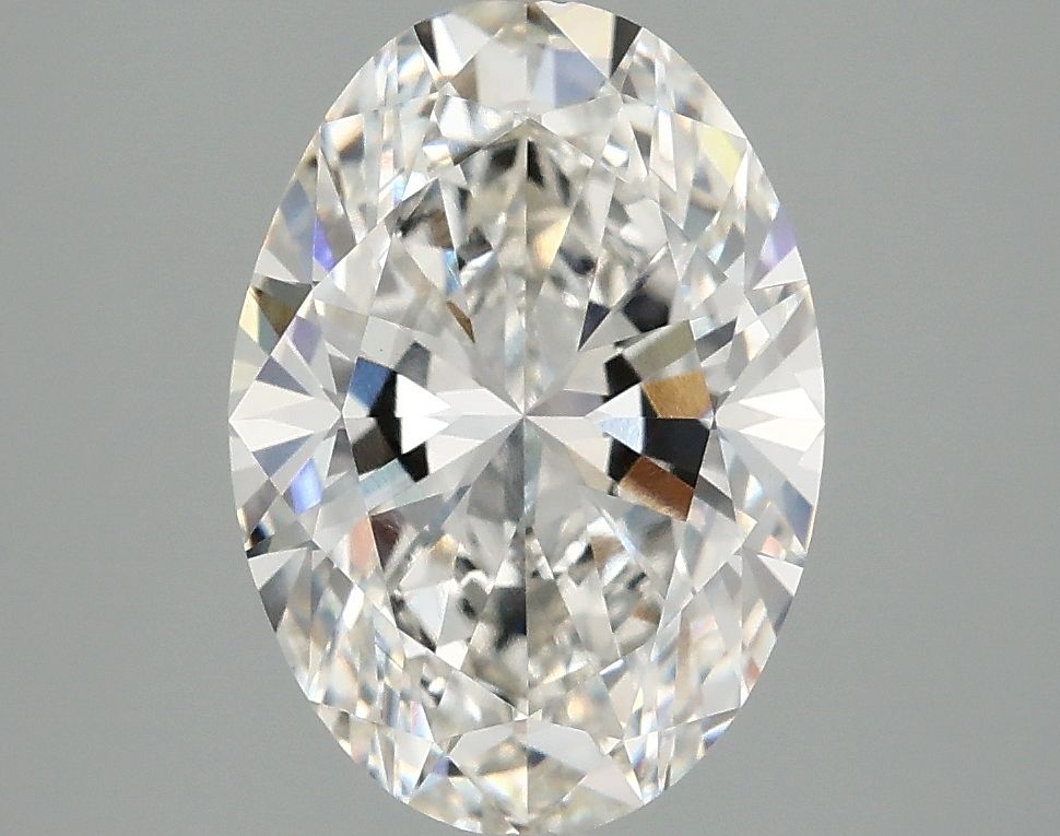 3.02 ct. oval Lab Grown Diamond front image