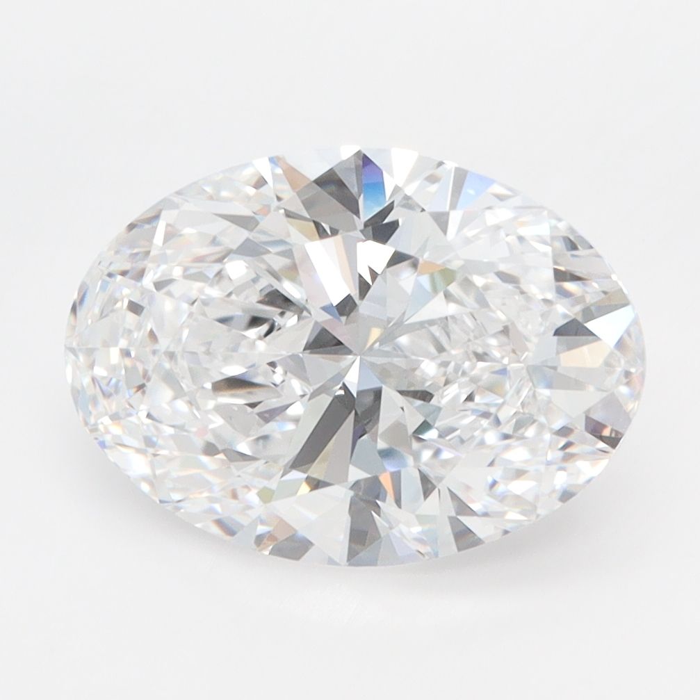 3.10 ct. oval Lab Grown Diamond front image