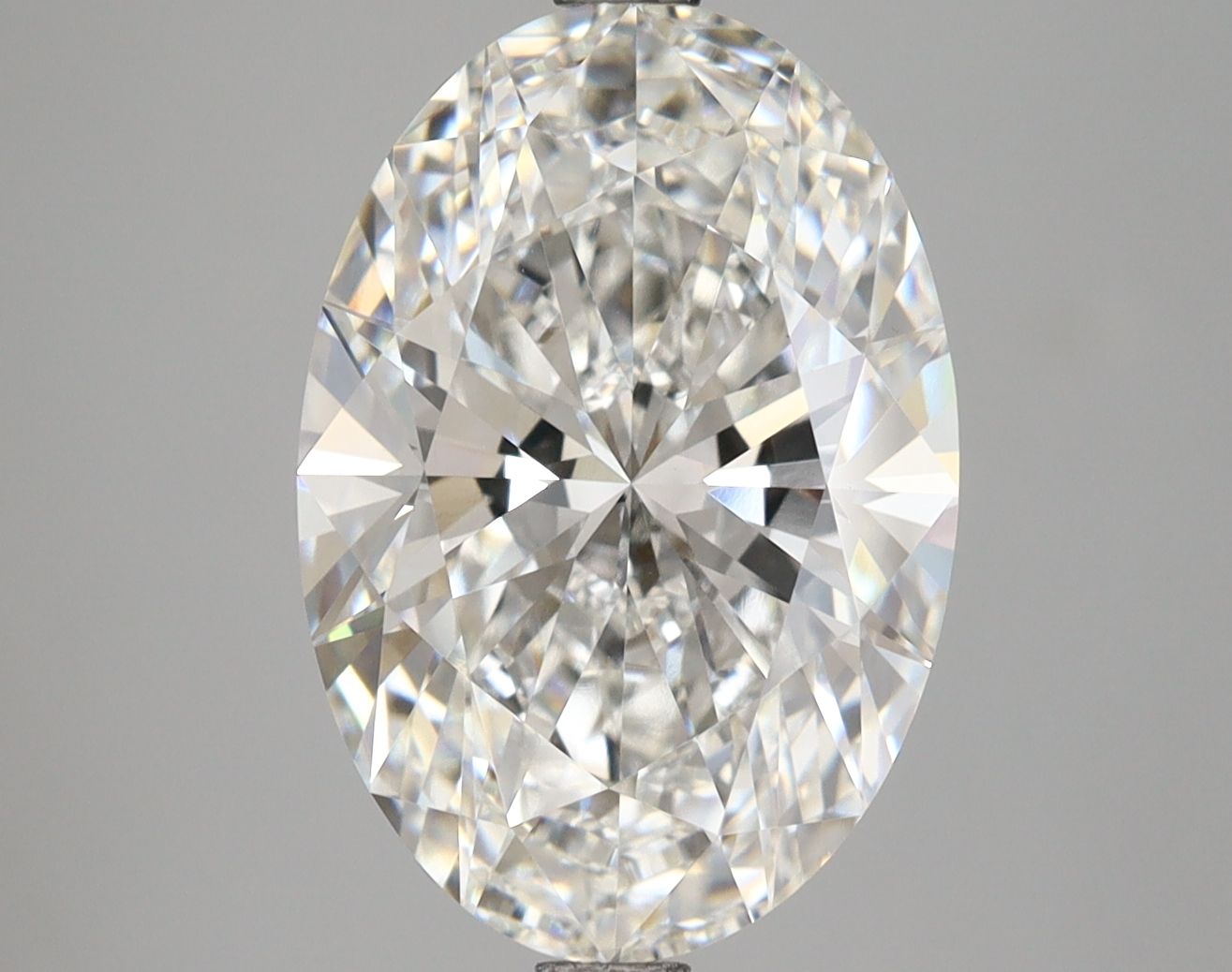 5.08 ct. oval Lab Grown Diamond front image