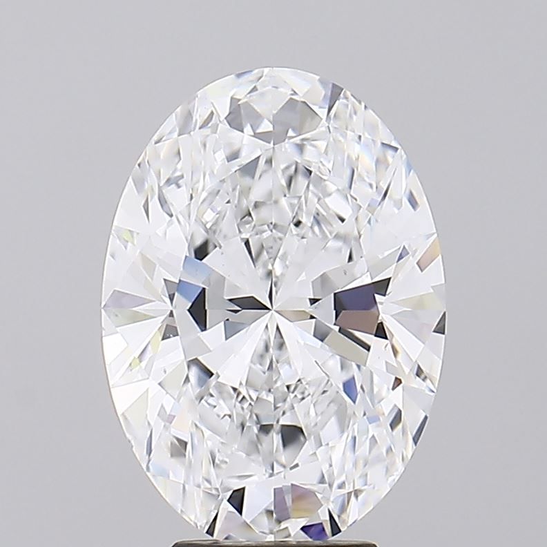 5.27 ct. oval Lab Grown Diamond front image