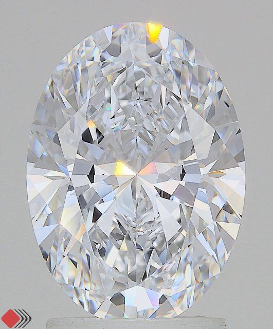 2.70 ct. oval Lab Grown Diamond front image
