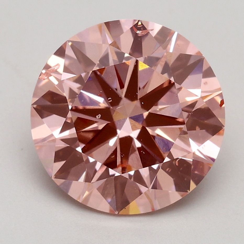 2.60 ct. round Lab Grown Diamond front image