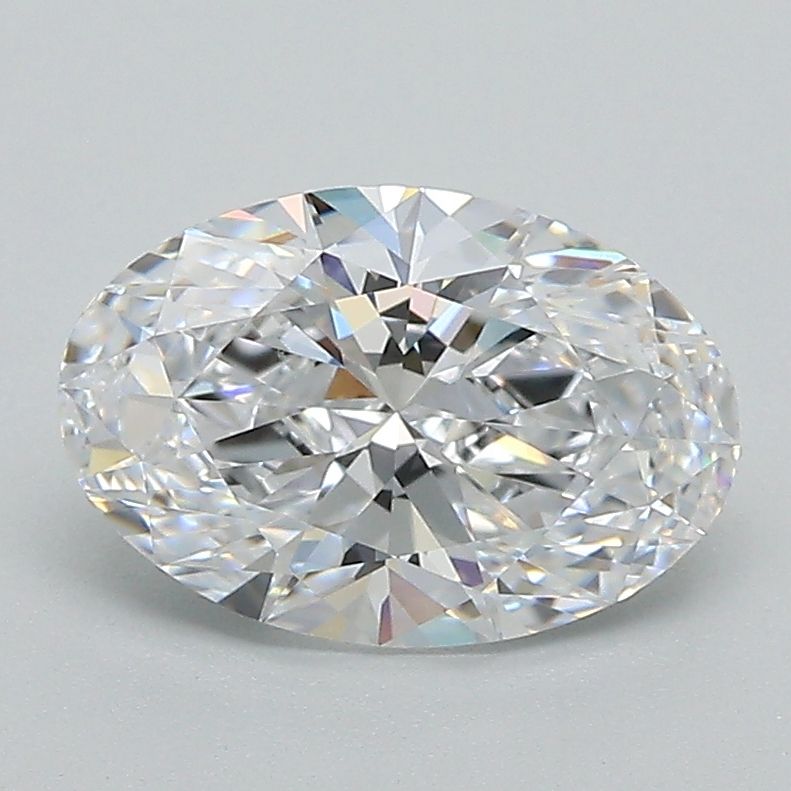 1.58 ct. oval Lab Grown Diamond front image