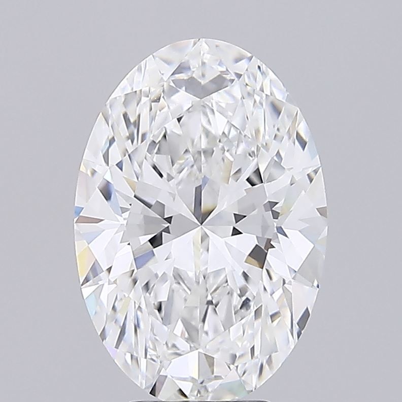 5.04 ct. oval Lab Grown Diamond front image