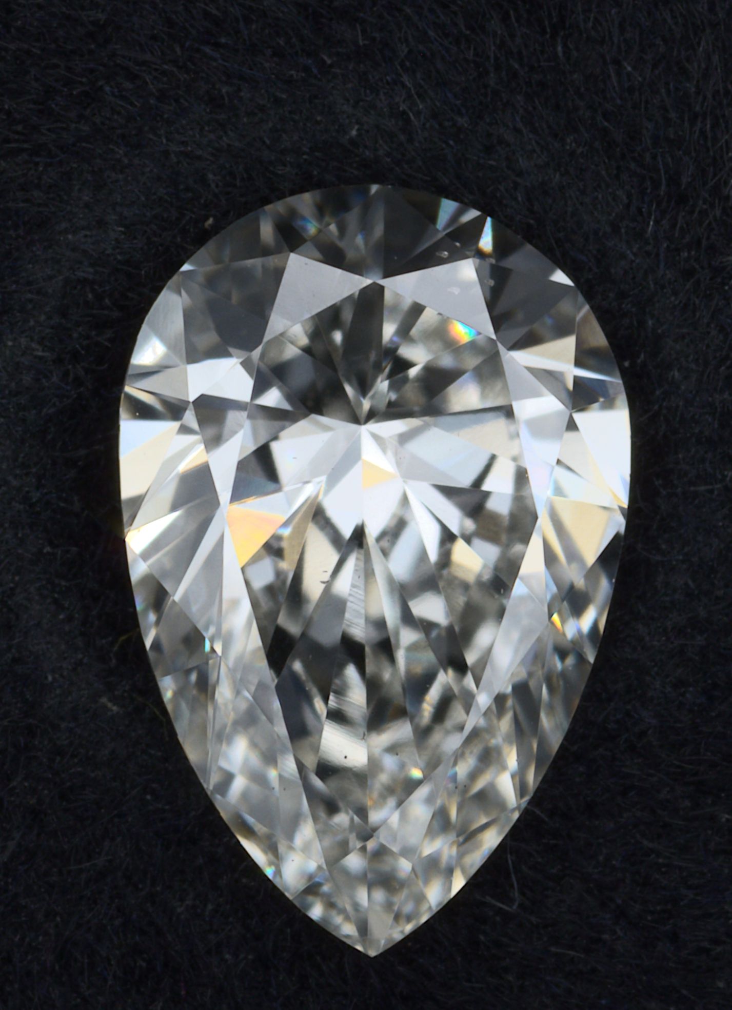 0.69 ct. pear Lab Grown Diamond front image